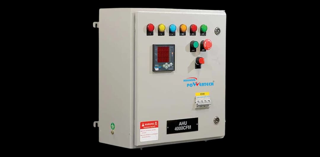 HVAC and Air Washer Electrical Control Panel